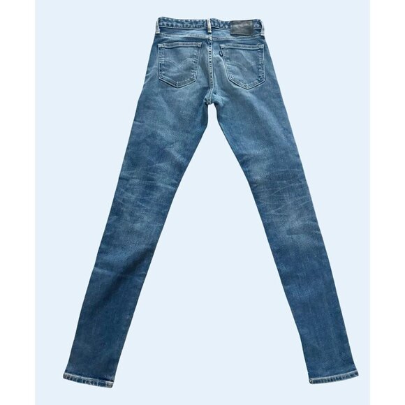 LEVI'S Made & Crafted 721 High Rise Skinny Premium Denim Jeans Sz 25 - Picture 5 of 8
